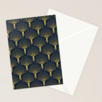 Beautiful Art Deco Pattern Stationery Card Gallery Image 2