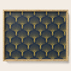 Beautiful Art Deco Pattern Serving Tray Gallery Image 1