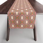 Disco Diamonds Retro Pattern Table Runner Gallery Image 1