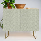 Waves (Linen Sage) Credenza Gallery Image 1