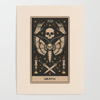 Death - Moth Tarot Poster Gallery Image 4