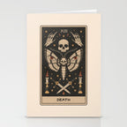 Death - Moth Tarot Stationery Card Gallery Image 2