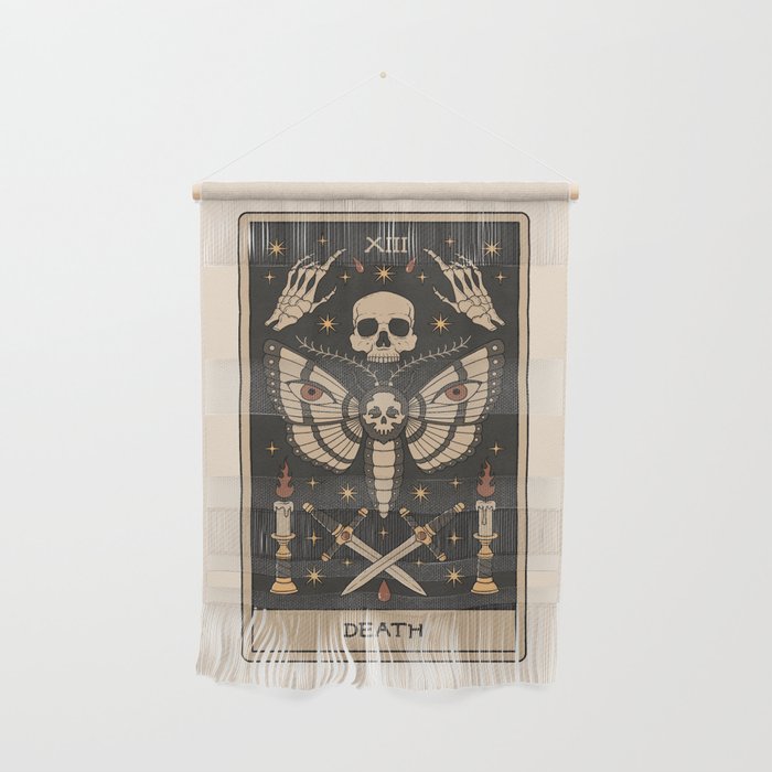 Death - Moth Tarot Wall Hanging Gallery Image 1
