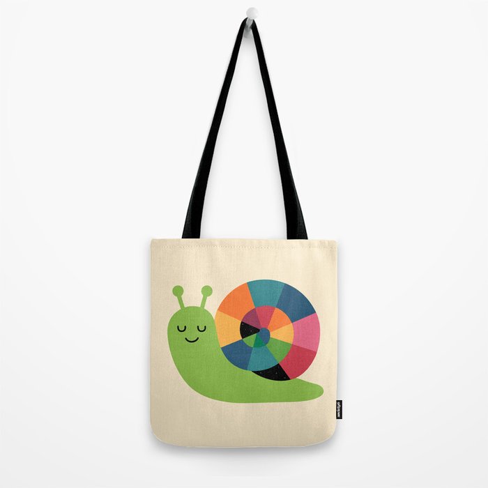 Snail Vibes Tote Bag Gallery Image 2