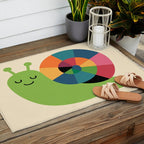 Snail Vibes Outdoor Rug Gallery Image 2