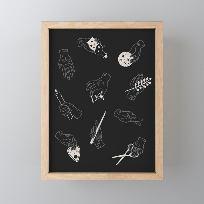 Hands: Seance Mini Art Print Gallery Image 1