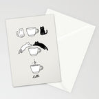 Coffee Cat 2: Catte Stationery Card Gallery Image 2
