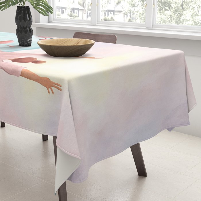 Big Flamingo Tablecloth Gallery Image 3