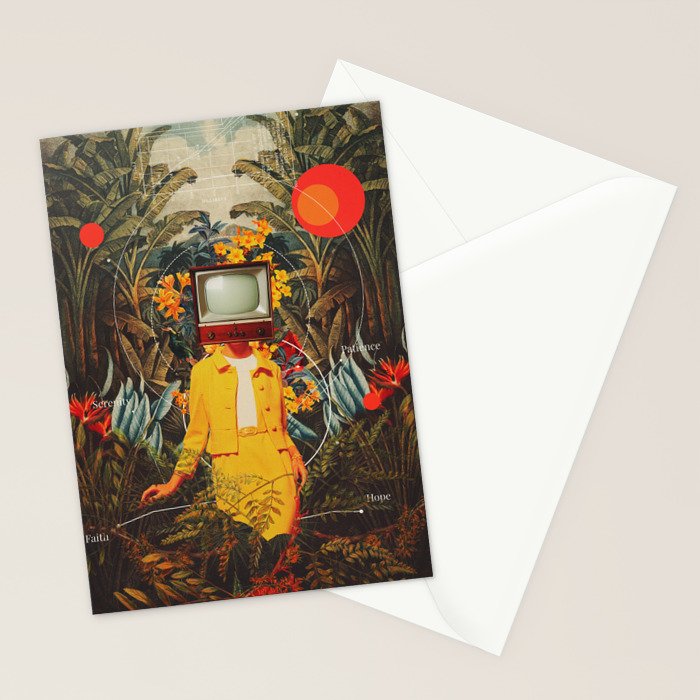 She Came from the Wilderness Stationery Card Gallery Image 2