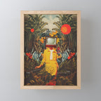 She Came from the Wilderness Mini Art Print Gallery Image 1