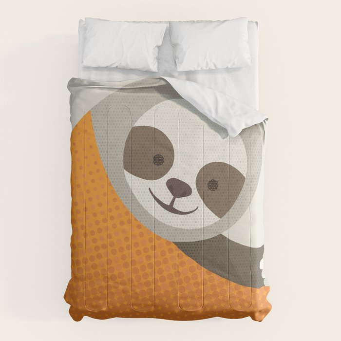 Whimsy Sloth Comforter Gallery Image 6