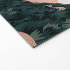 Zion National Park, Utah, USA Illustrated National Parks Welcome Mat Gallery Image 2