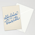 Il dolce far niente Italian - The sweetness of doing nothing Hand Lettering Stationery Card Gallery Image 2