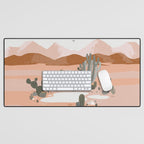 Desert Landscape Oasis Desk Mat Gallery Image 1