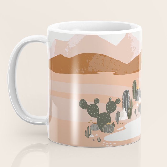 Desert Landscape Oasis Coffee Mug Gallery Image 3