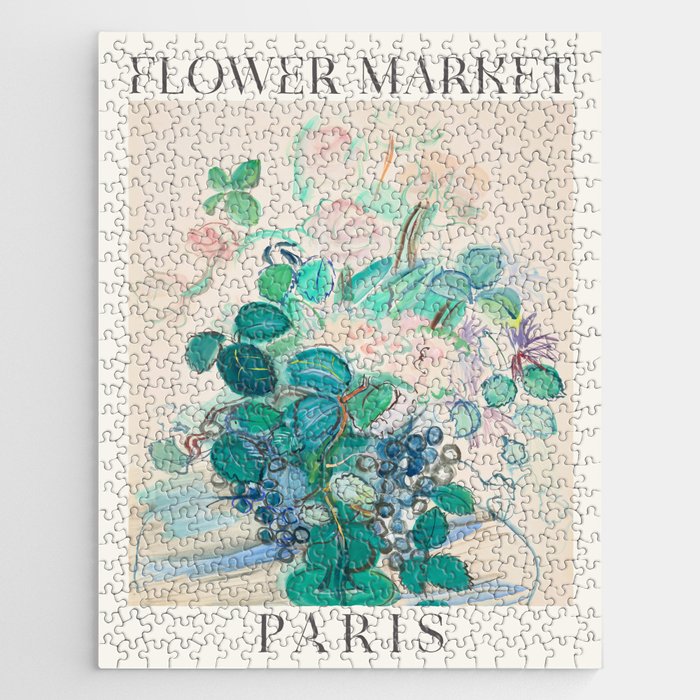Paris Flower Market Jigsaw Puzzle Gallery Image 1