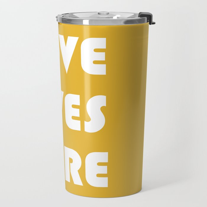 Love Lives Here Travel Mug Gallery Image 2
