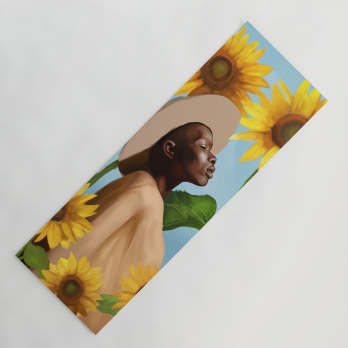 Golden Reflections Yoga Mat Gallery Image 1