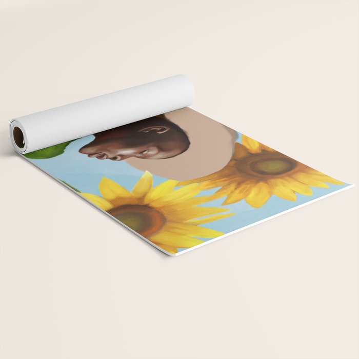 Golden Reflections Yoga Mat Gallery Image 2