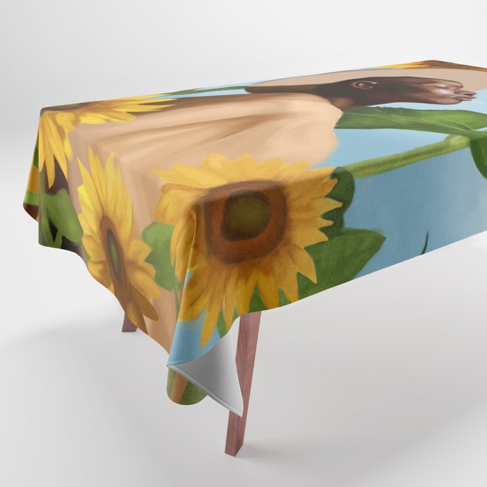 Golden Reflections Tablecloth Gallery Image 1