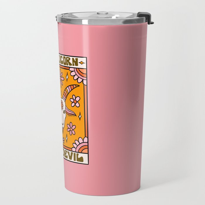 Capricorn Tarot Card Travel Mug Gallery Image 2