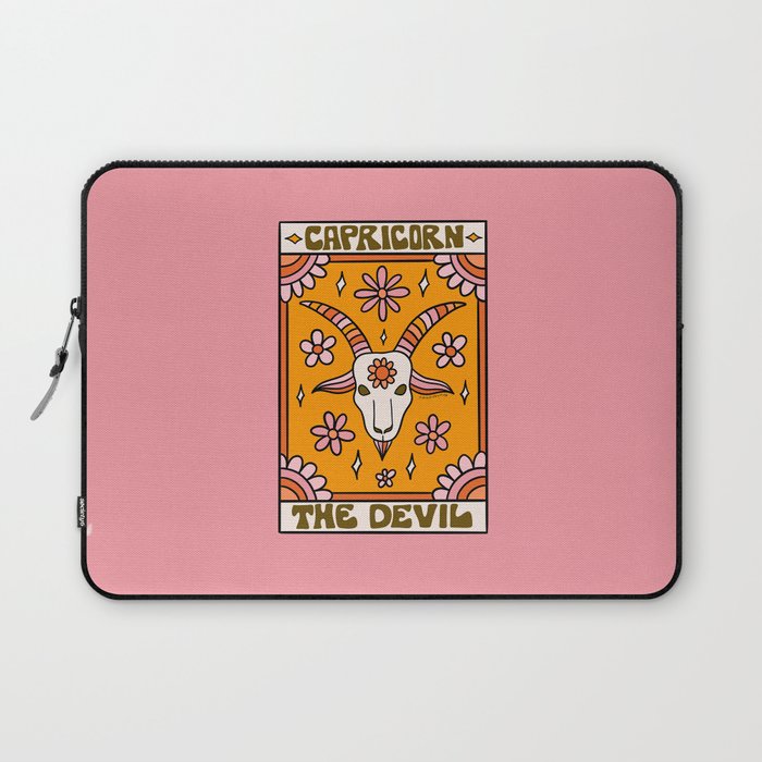 Capricorn Tarot Card Laptop Sleeve Gallery Image 1