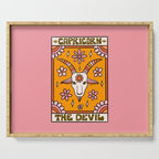 Capricorn Tarot Card Serving Tray Gallery Image 1