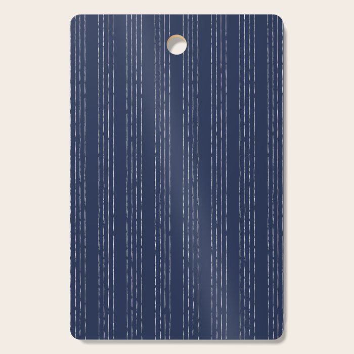Lines #5 (Navy) Cutting Board Gallery Image 1