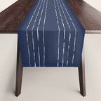 Lines #5 (Navy) Table Runner Gallery Image 1