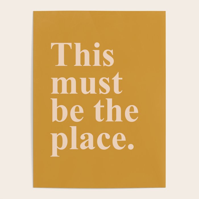 this must be the place Poster Gallery Image 4