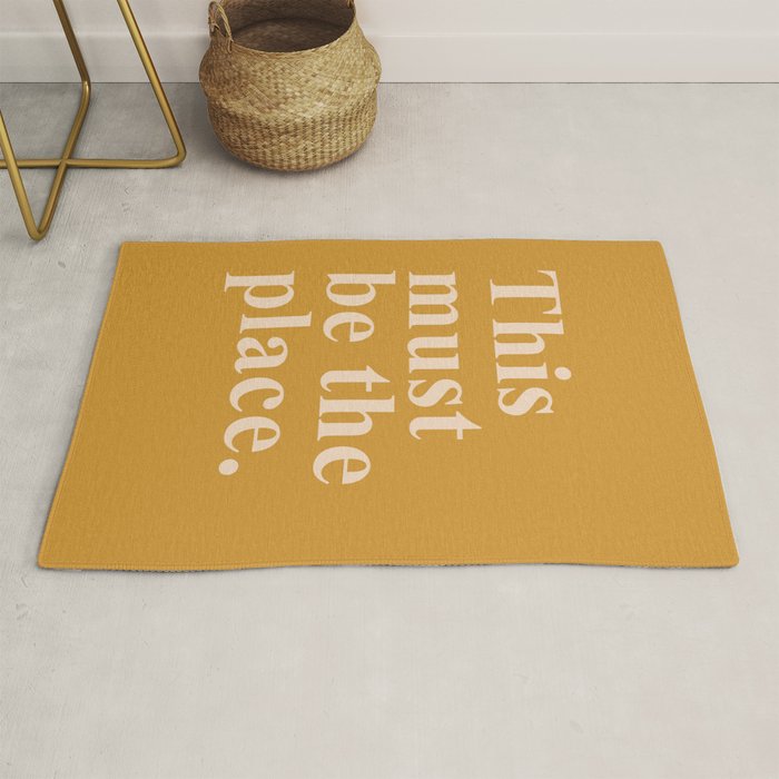 this must be the place Rug Gallery Image 1