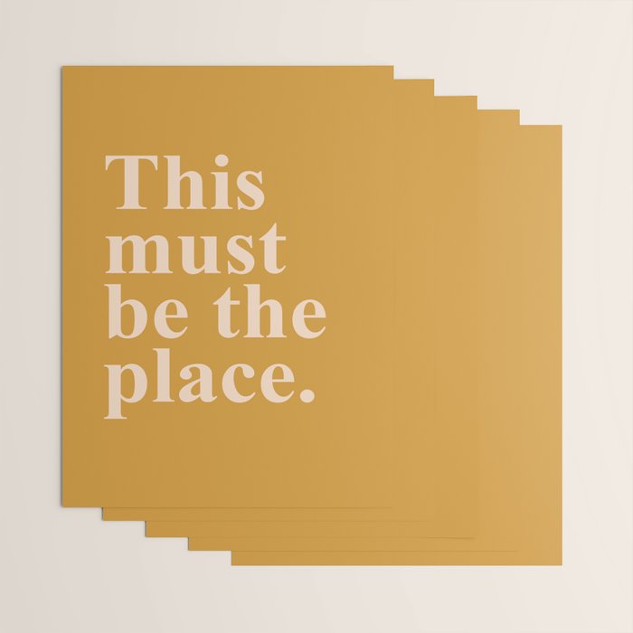 this must be the place Wrapping Paper Gallery Image 3