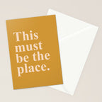 this must be the place Stationery Card Gallery Image 2