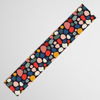 Pebbles abstract pattern Table Runner Gallery Image 3