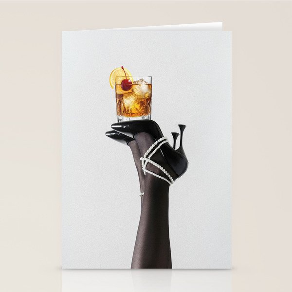 Fashionable Drink Stationery Card Gallery Image 1