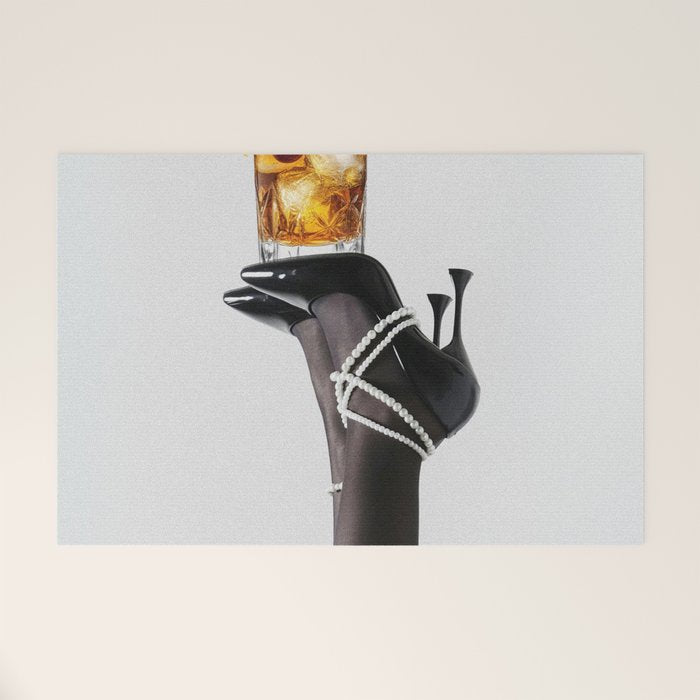 Fashionable Drink Welcome Mat Gallery Image 1