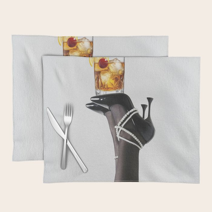 Fashionable Drink Placemat Gallery Image 1