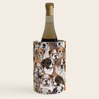 Social English Bulldog Wine Chiller Gallery Image 1