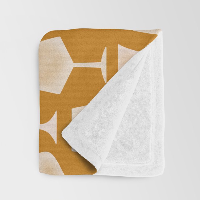 Cocktail Glasses - Amalfi Coast Cocktails Throw Blanket Gallery Image 3