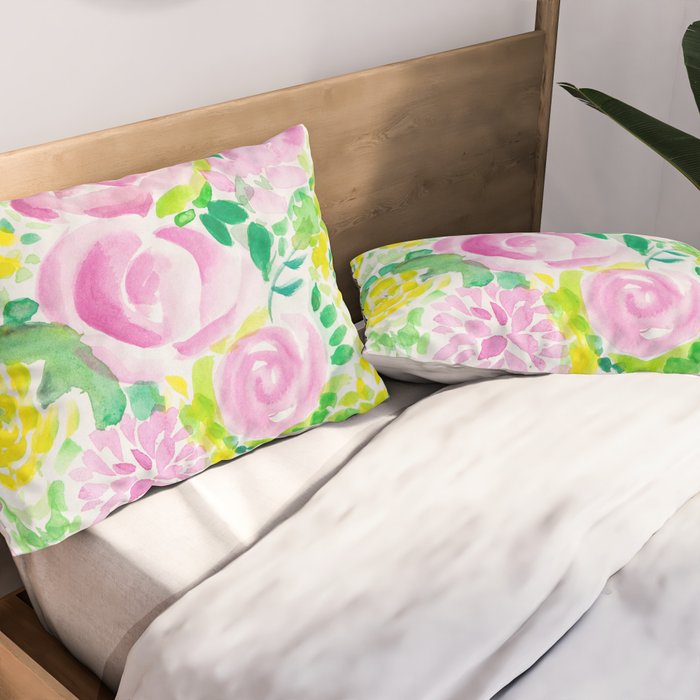 flowers Pillow Sham Gallery Image 2