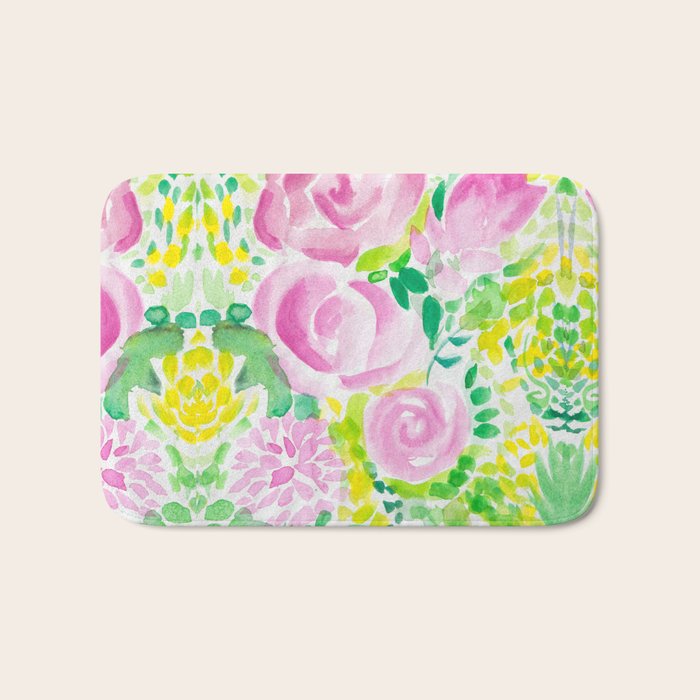 flowers Bath Mat Gallery Image 1
