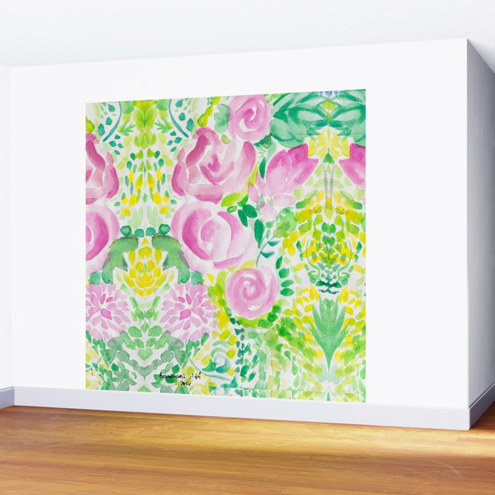 flowers Wall Mural Gallery Image 2