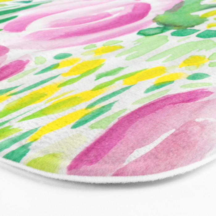 flowers Bath Mat Gallery Image 3