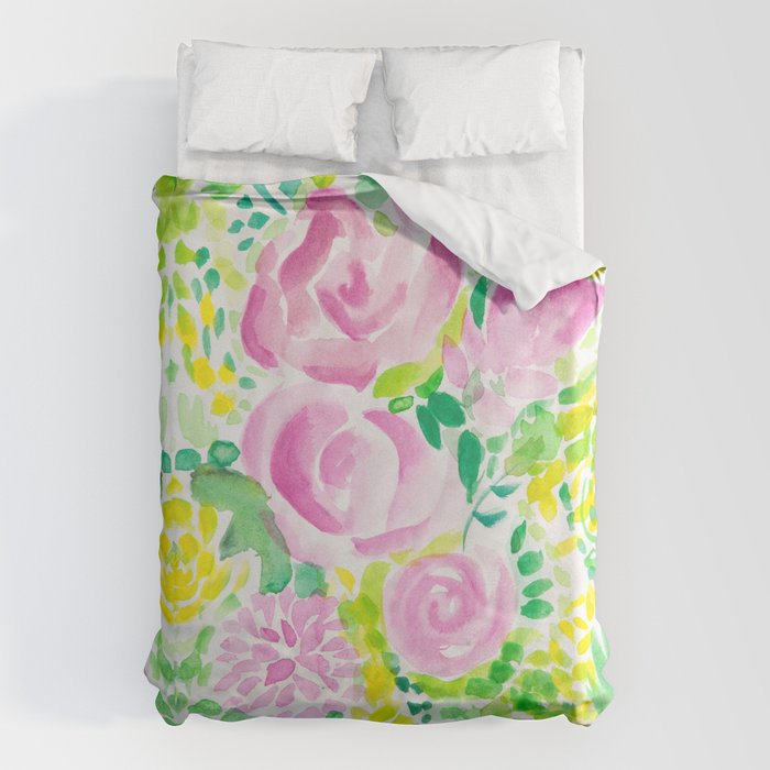 flowers Duvet Cover Gallery Image 1