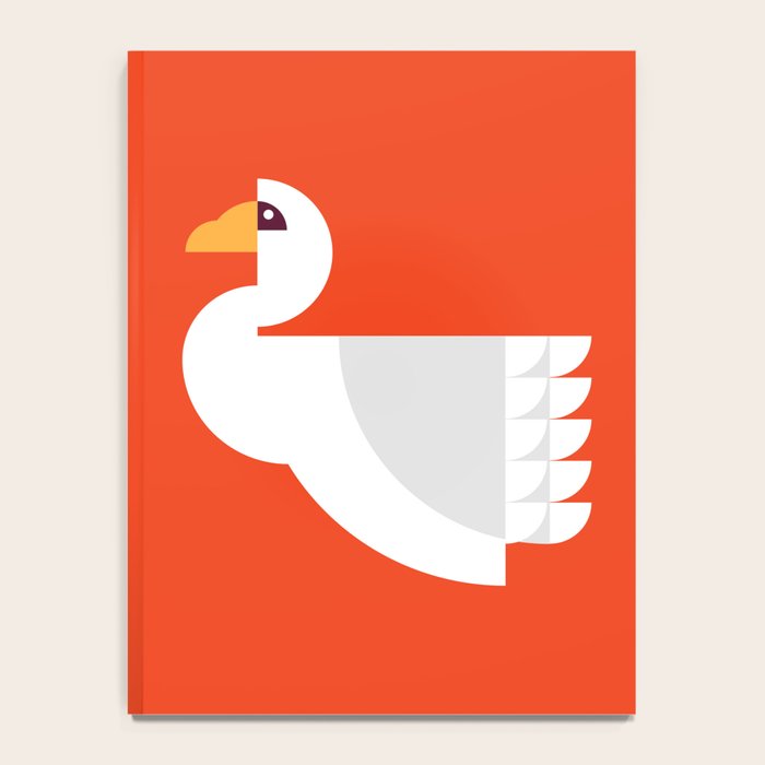 Geometric swan Notebook Gallery Image 4