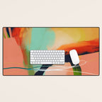 abstract color spring 23 1 Desk Mat Gallery Image 1