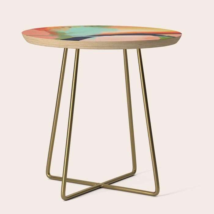 abstract color spring 23 1 Side Table Gallery Image 1