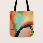 abstract color spring 23 1 Tote Bag Gallery Image 1