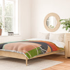 abstract color spring 23 1 Duvet Cover Gallery Image 2