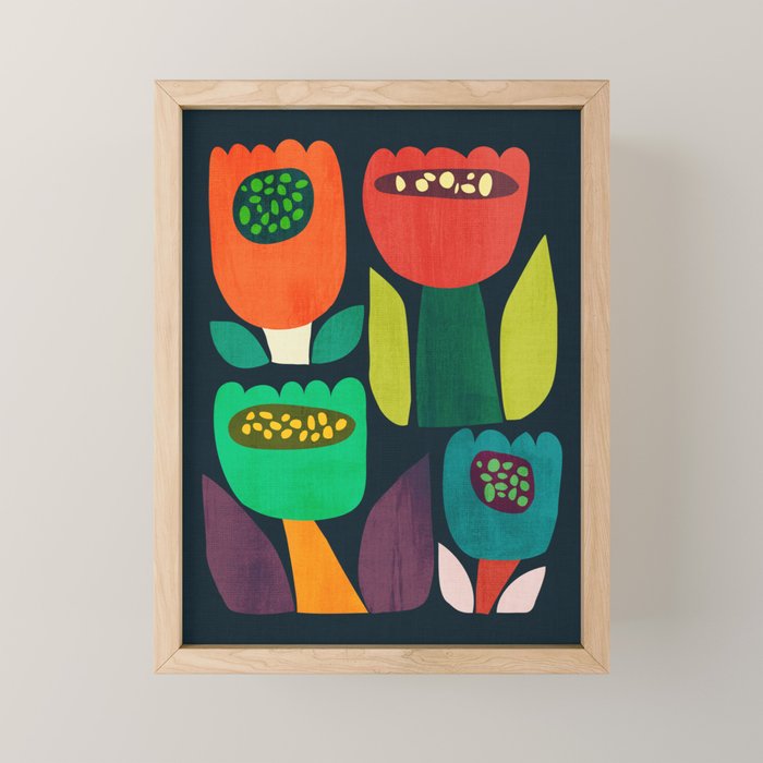 Flourish Mini Art Print Gallery Image 1